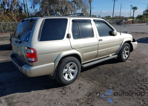 2002 Nissan Pathfinder Le z USA, uszkodzony, nr VIN JN8DR09XX2W664740